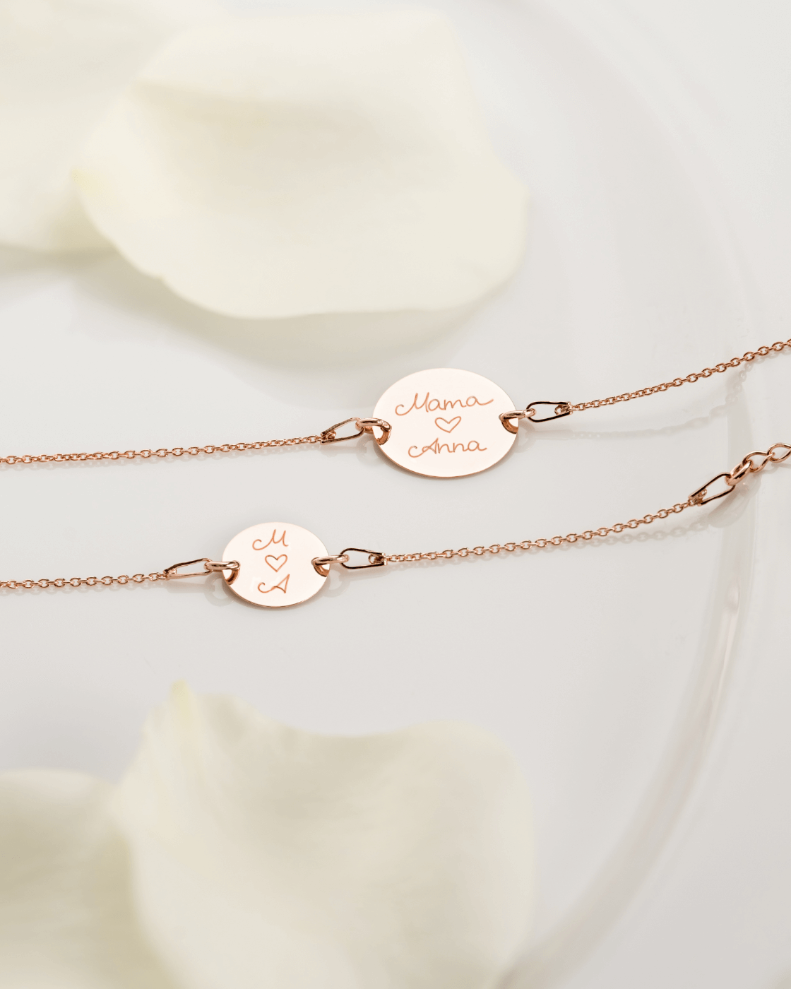 Armband mit Gravur rund