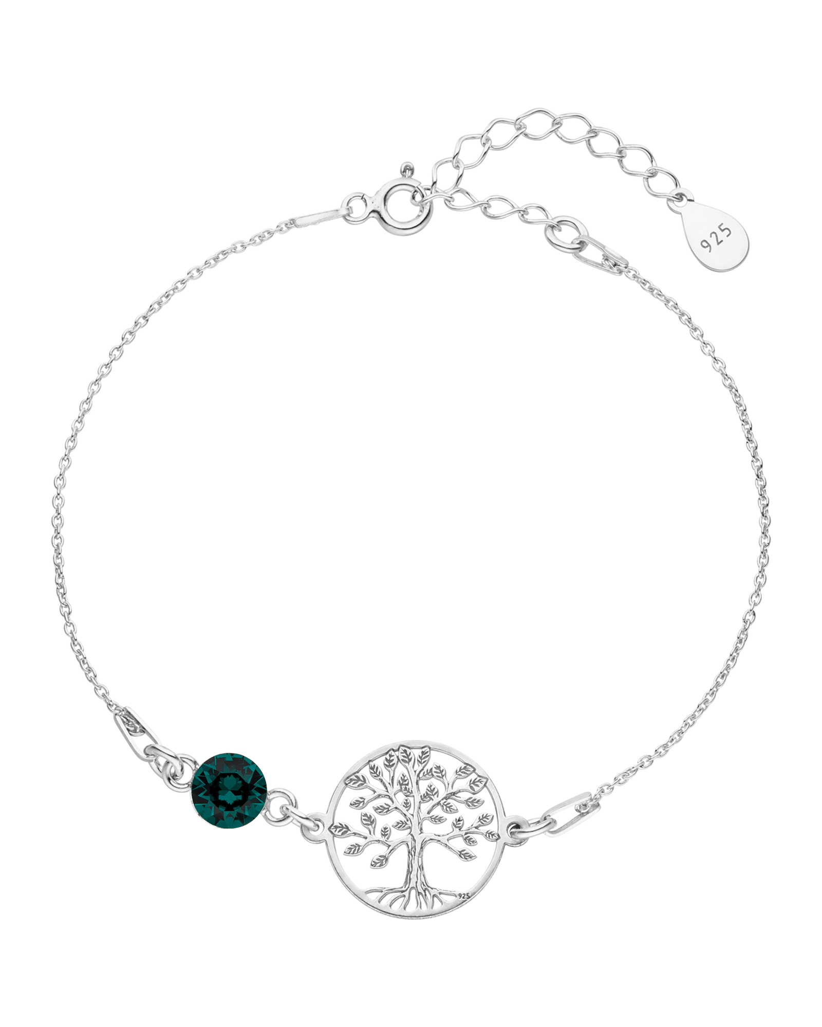 Armband &quot;Tree of Life&quot; mit Geburtsstein