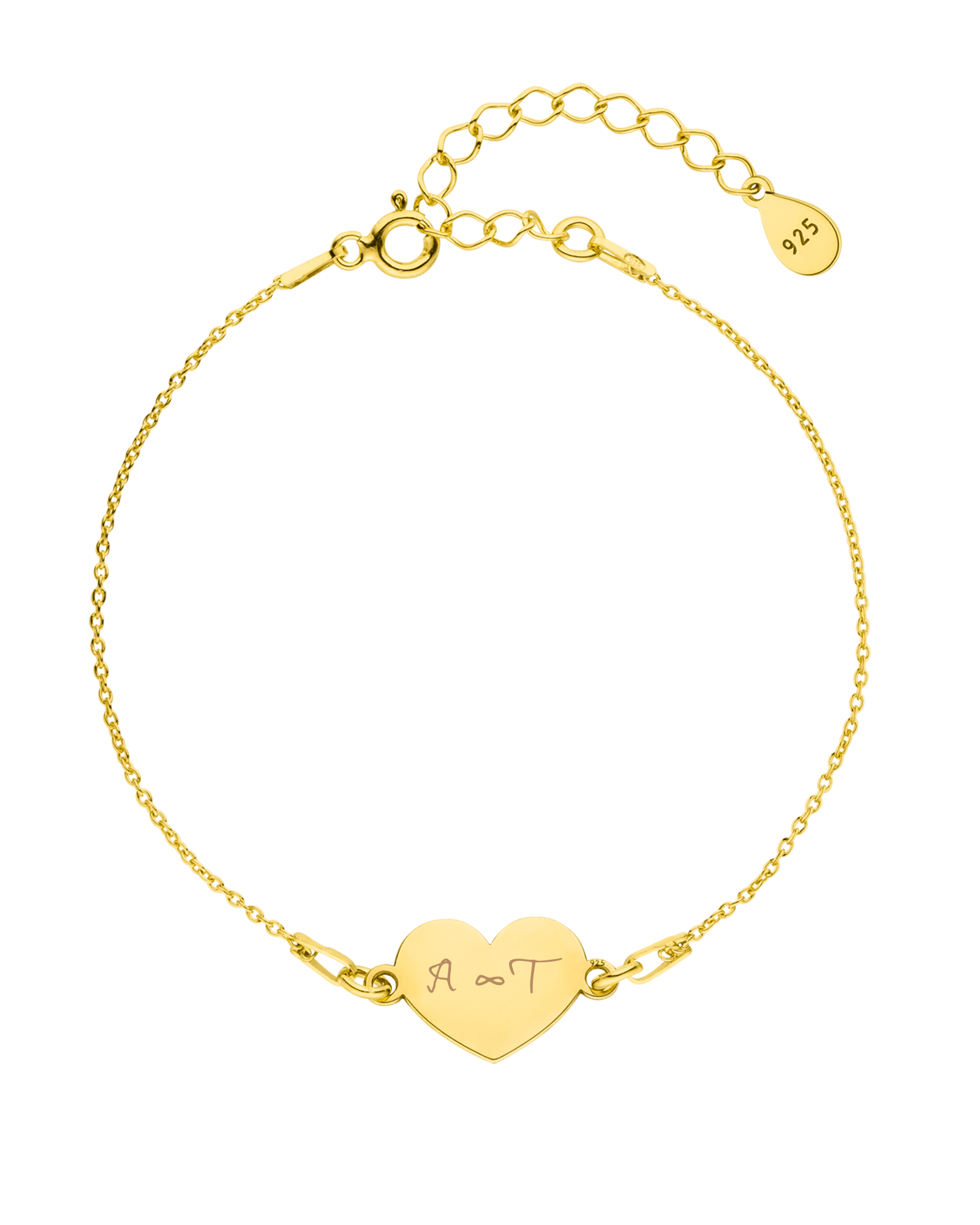 Armband mit Gravur "Herz"