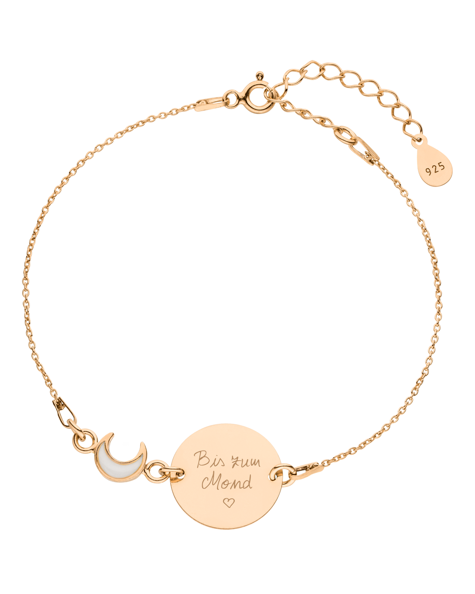 Armband mit Gravur Little Moon