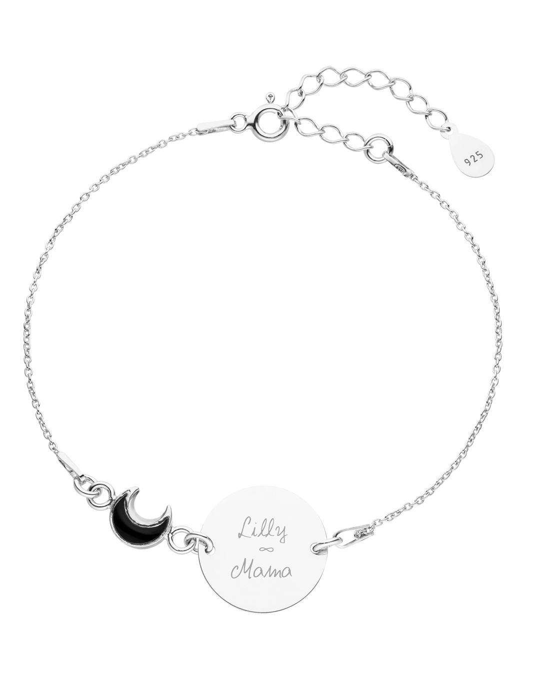 Armband mit Gravur Little Moon