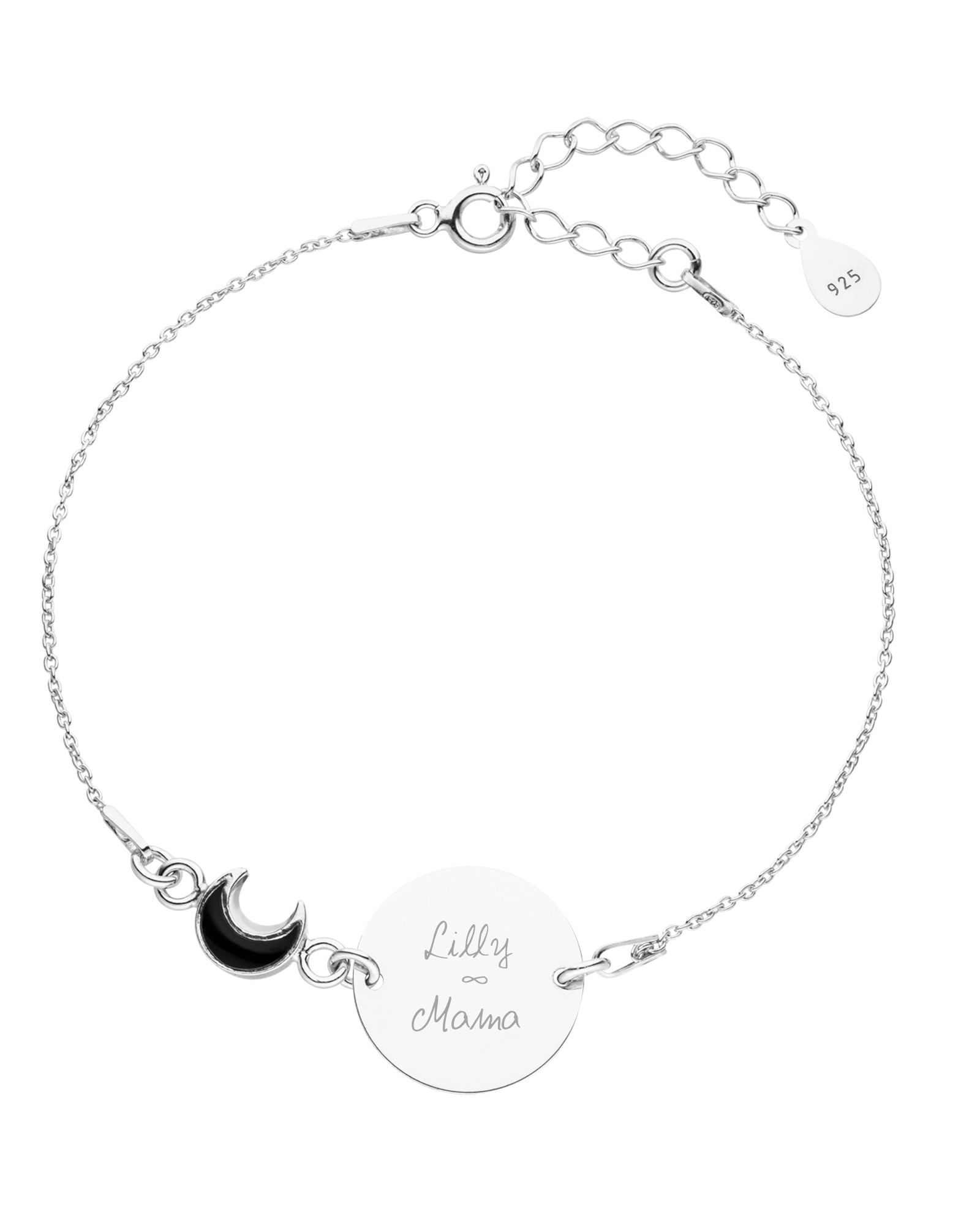 Armband mit Gravur Little Moon