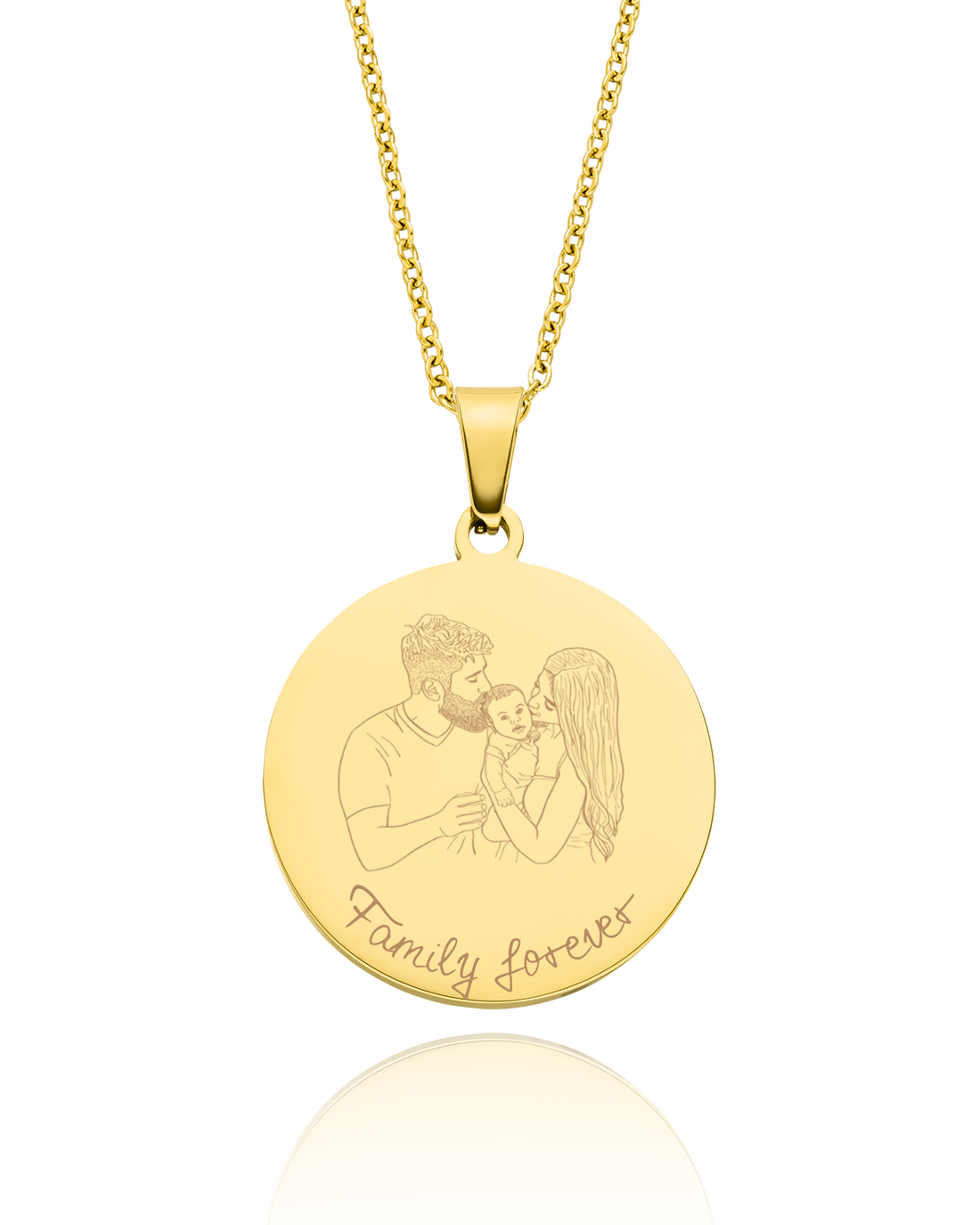 Halskette Familienportrait