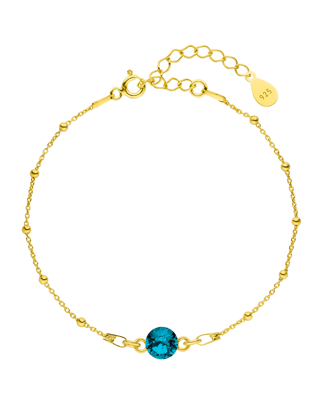 Kugelarmband mit Geburtsstein