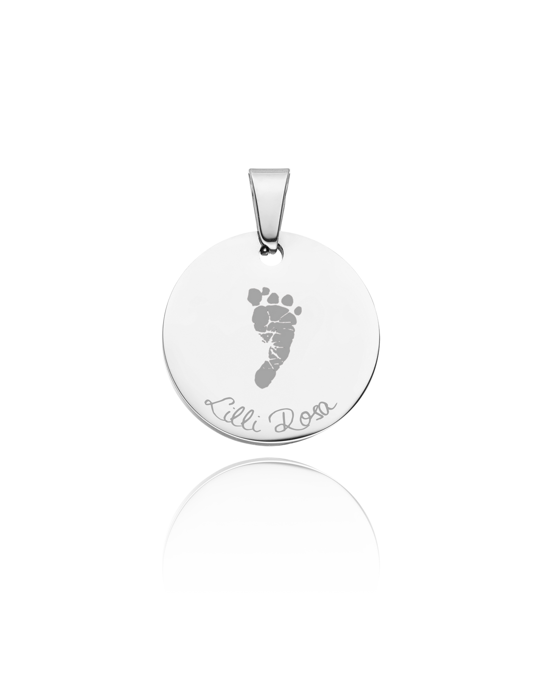 Anhänger “First Steps” klein mit Abdruck