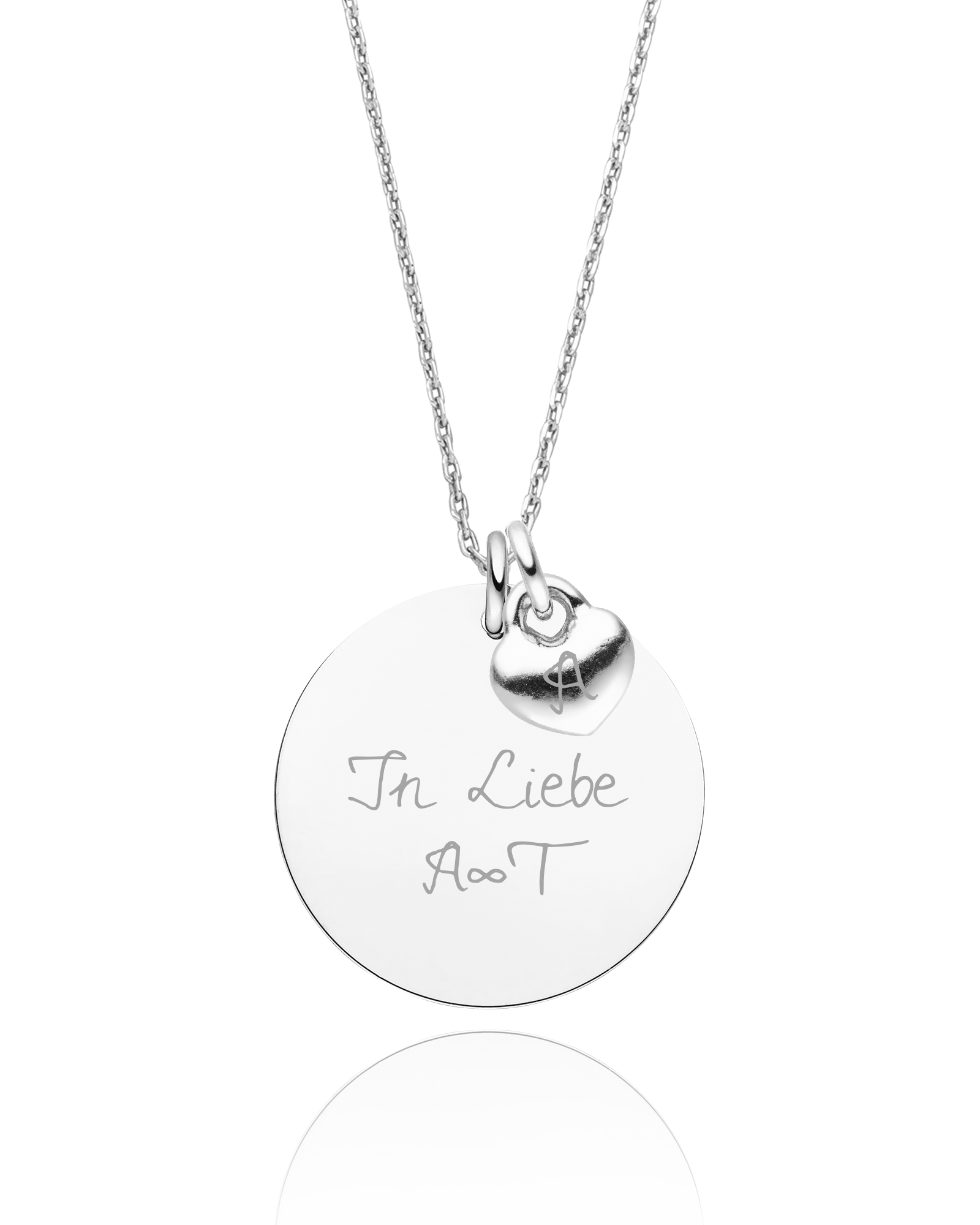 Zarte Halskette mit Gravur "Mini Love"