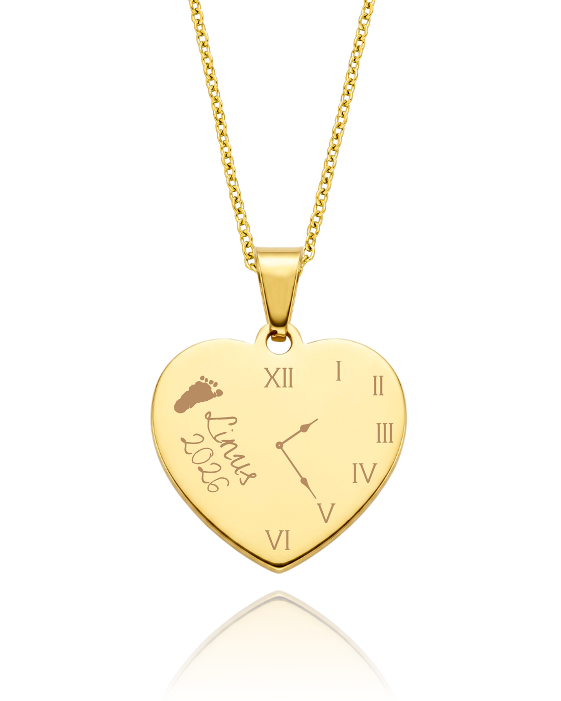Herzkette "Heart of Time"