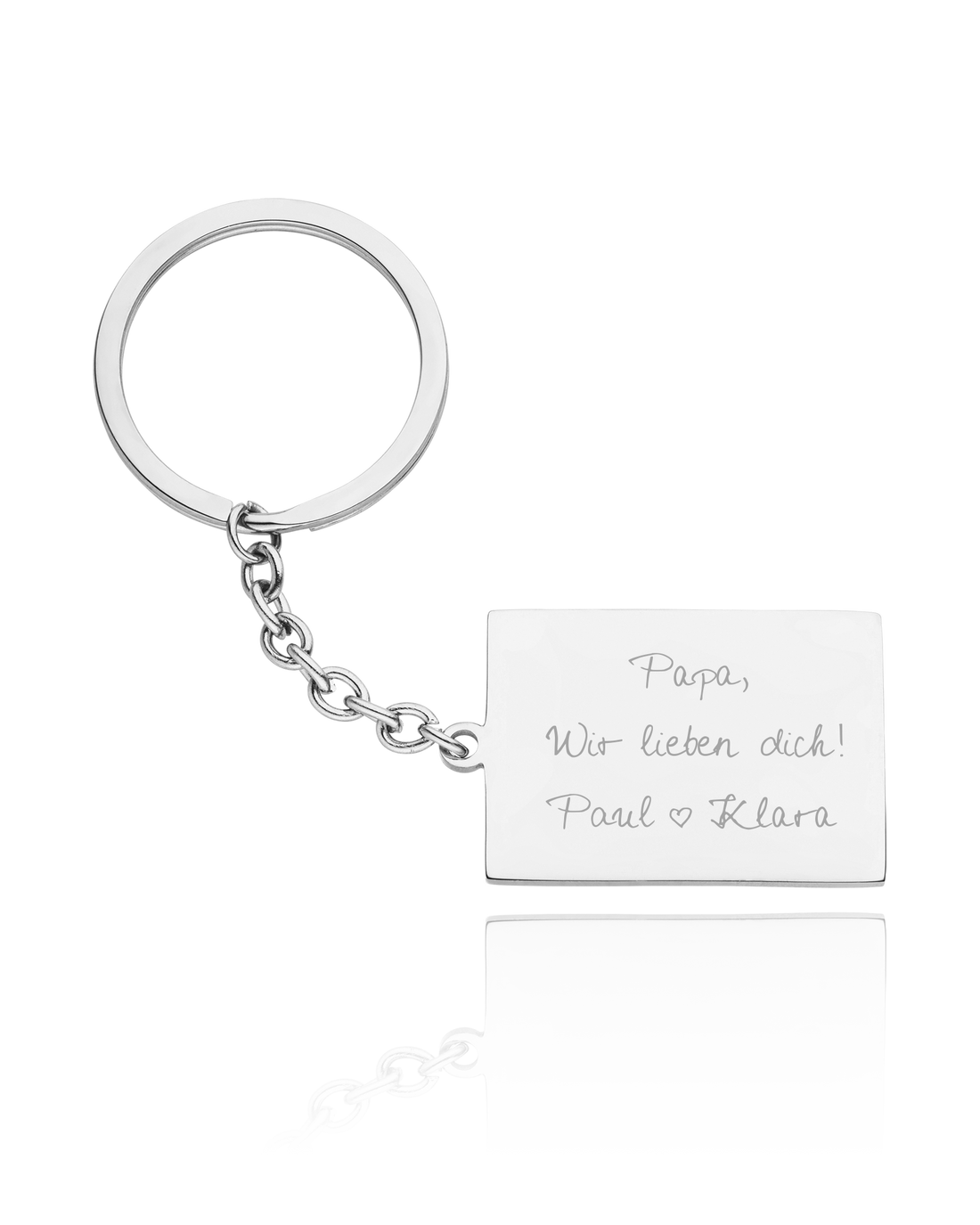 Schlüsselanhänger mit Gravur
