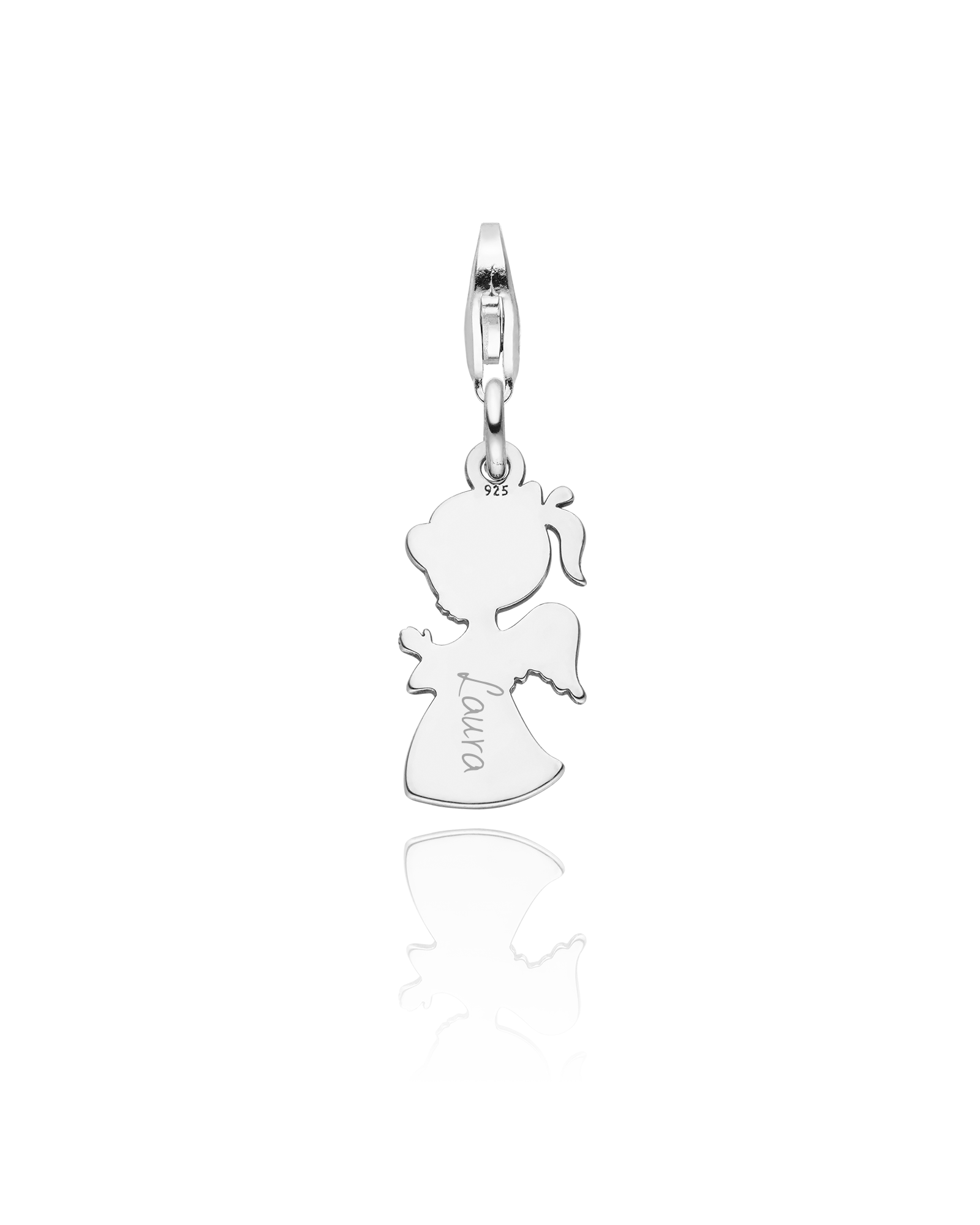Charm "Schutzengel Mädchen"
