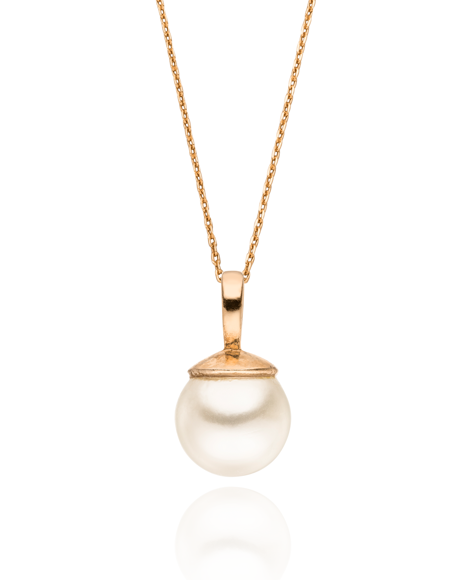 Halskette "Shiny Pearl" aus 925 Sterling Silber