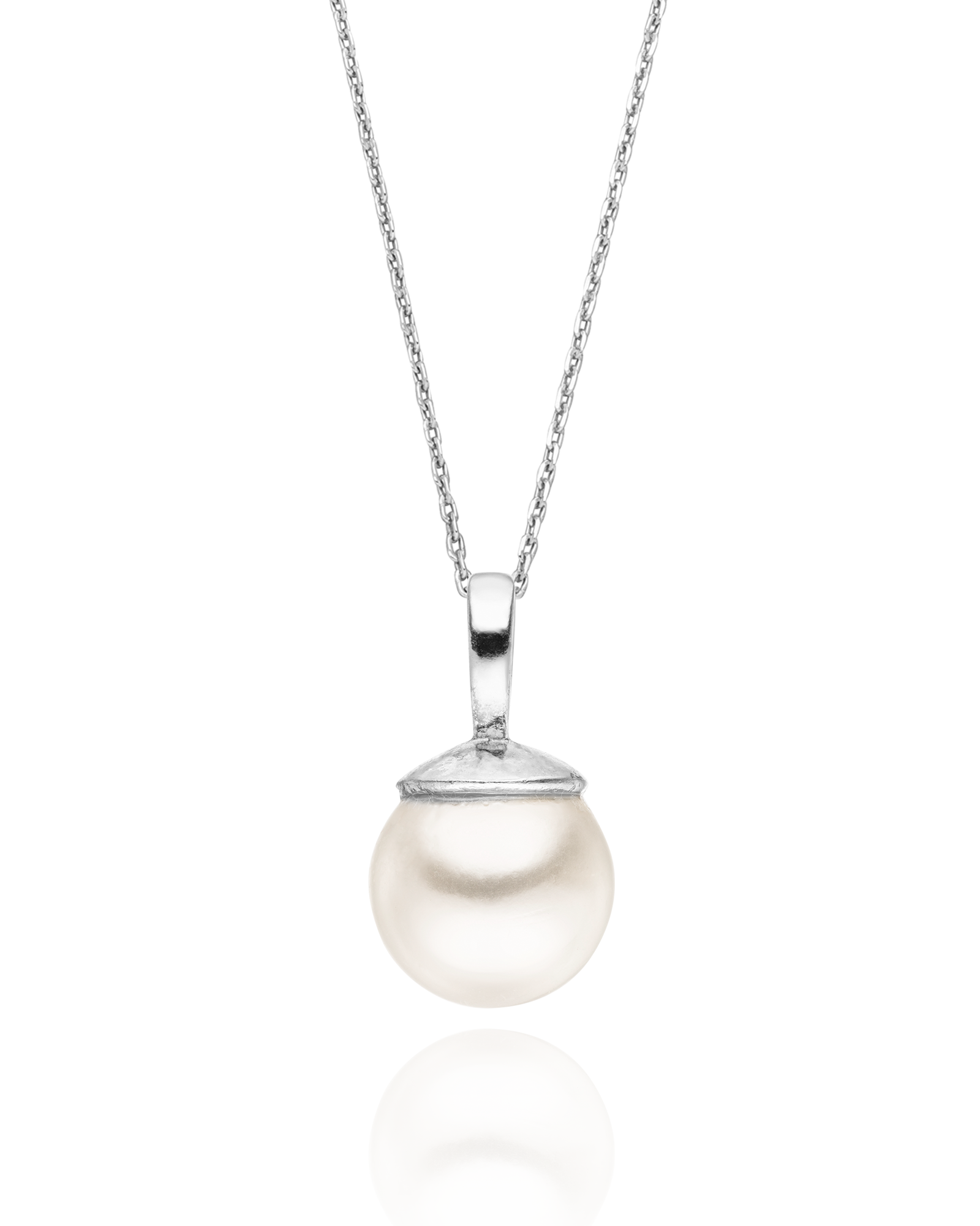 Halskette "Shiny Pearl" aus 925 Sterling Silber