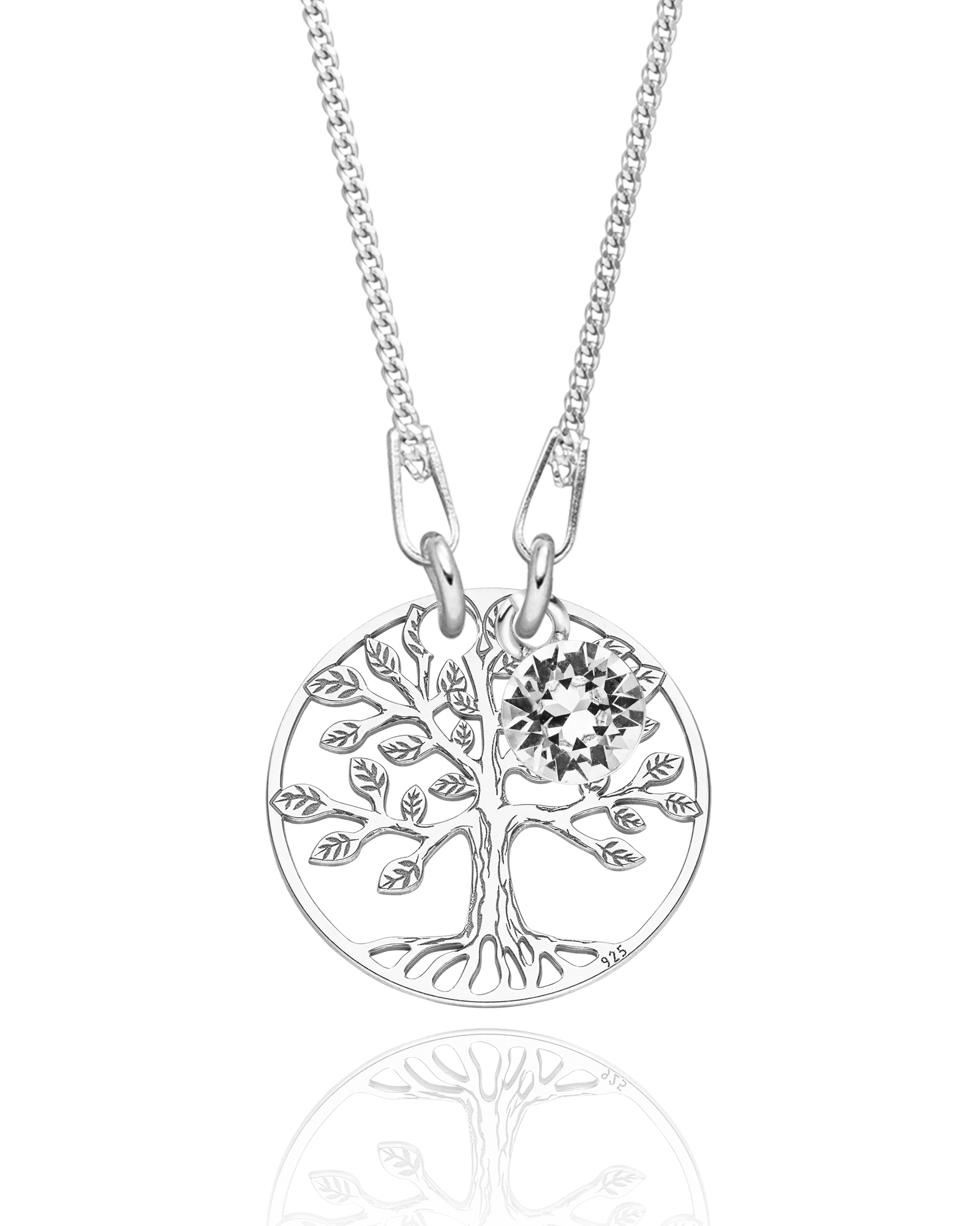 Halskette "Tree of Life" mit Geburtsstein