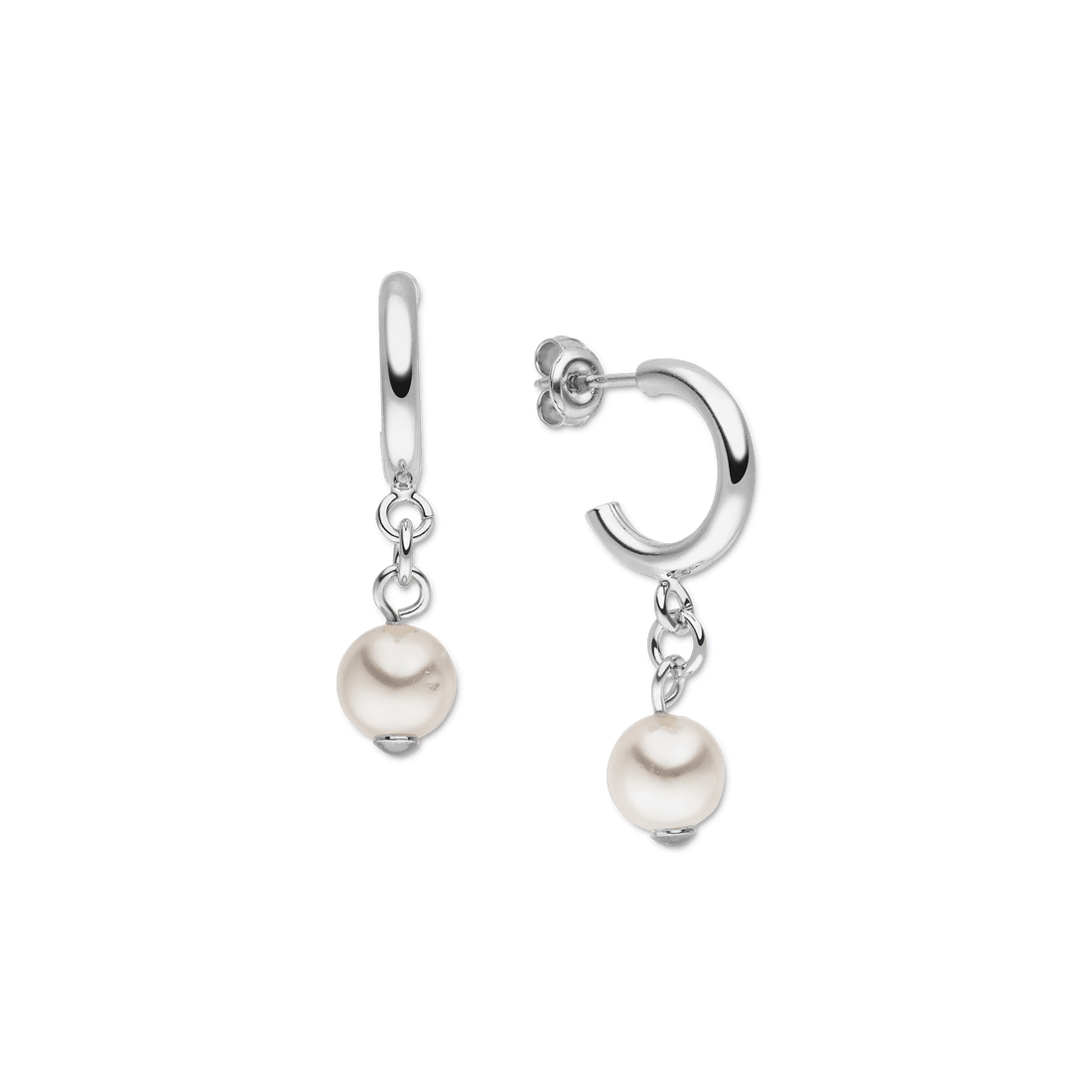 Creolen mit Shiny Pearl