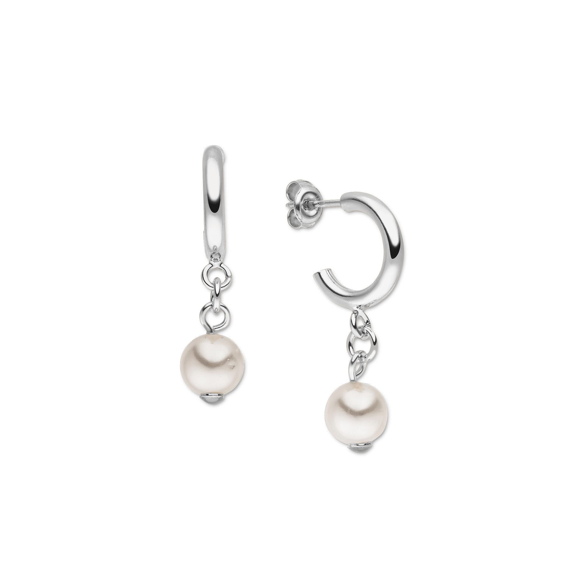 Creolen mit Shiny Pearl