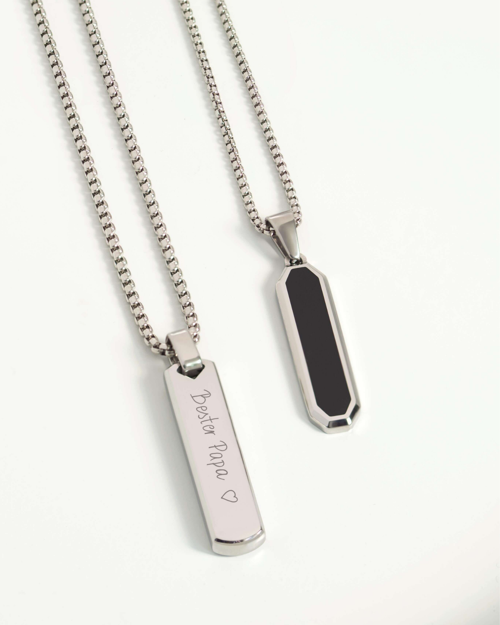 Herrenhalskette "Black Edge"