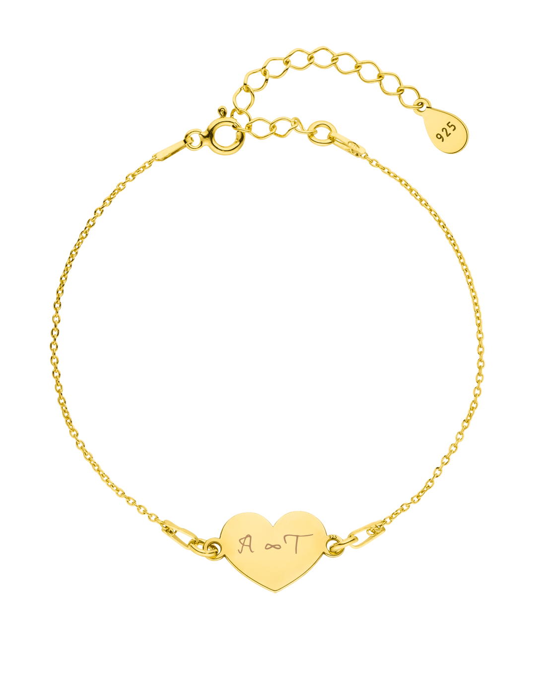 Armband mit Gravur "Herz"