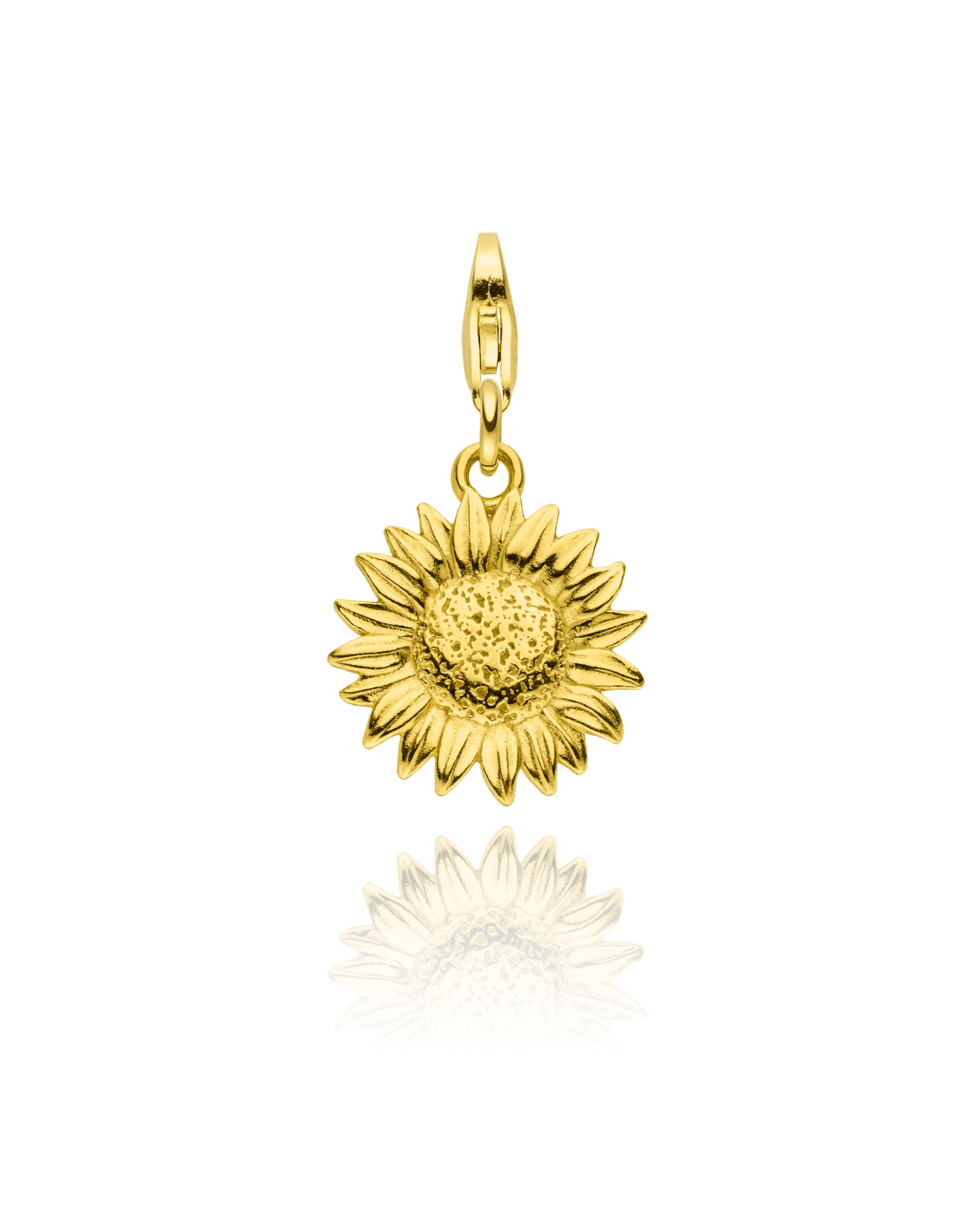 Charm Anhänger mit Sonnenblume - Geschenk für Frauen