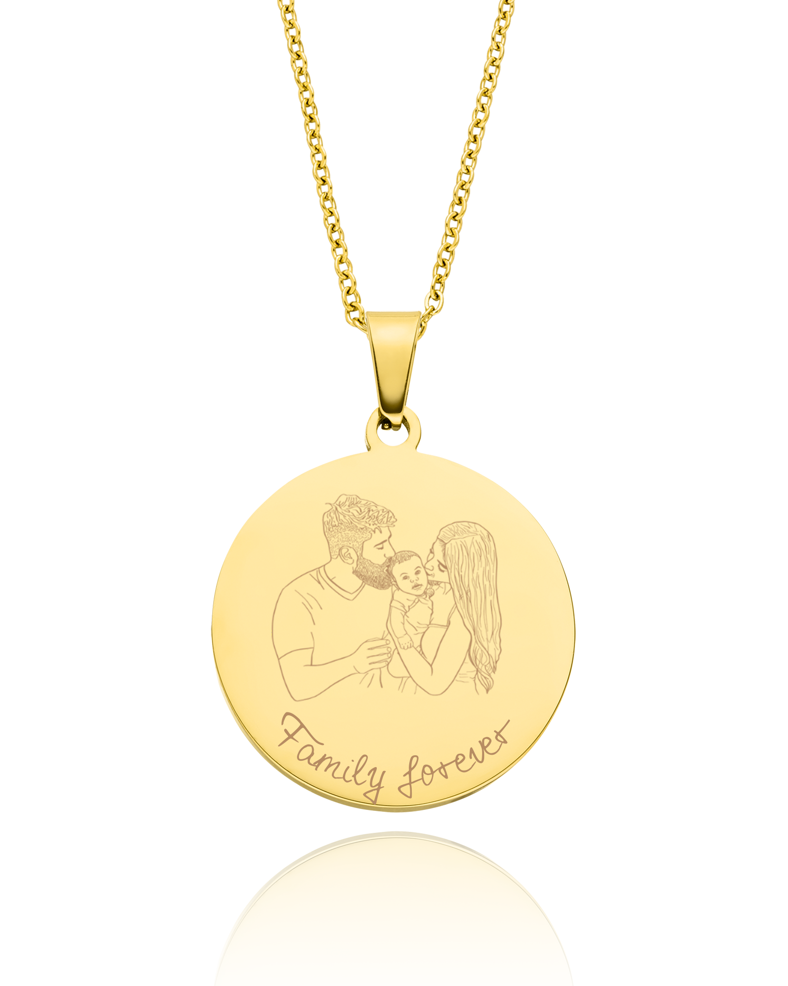 Halskette Familienportrait