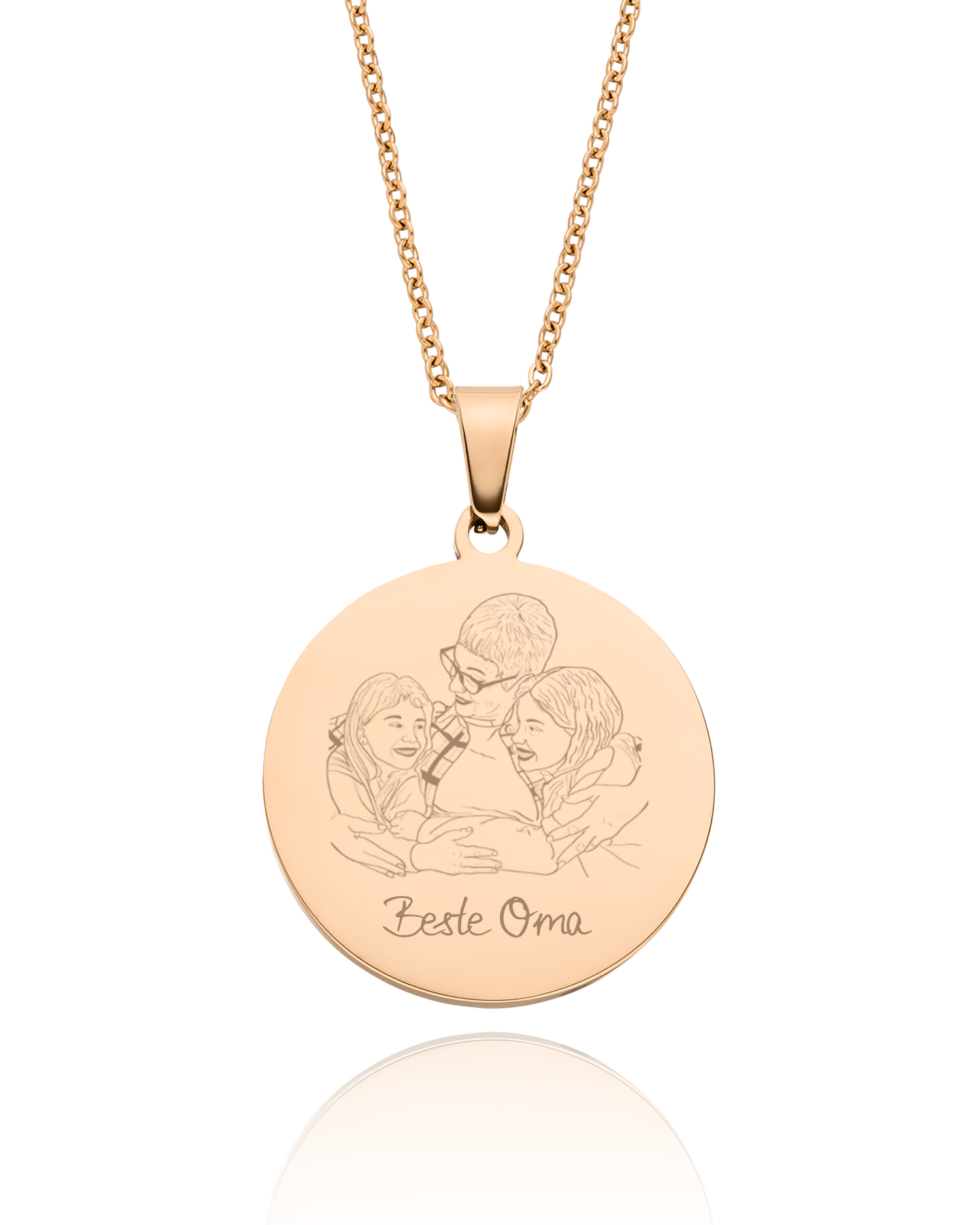 Halskette Familienportrait