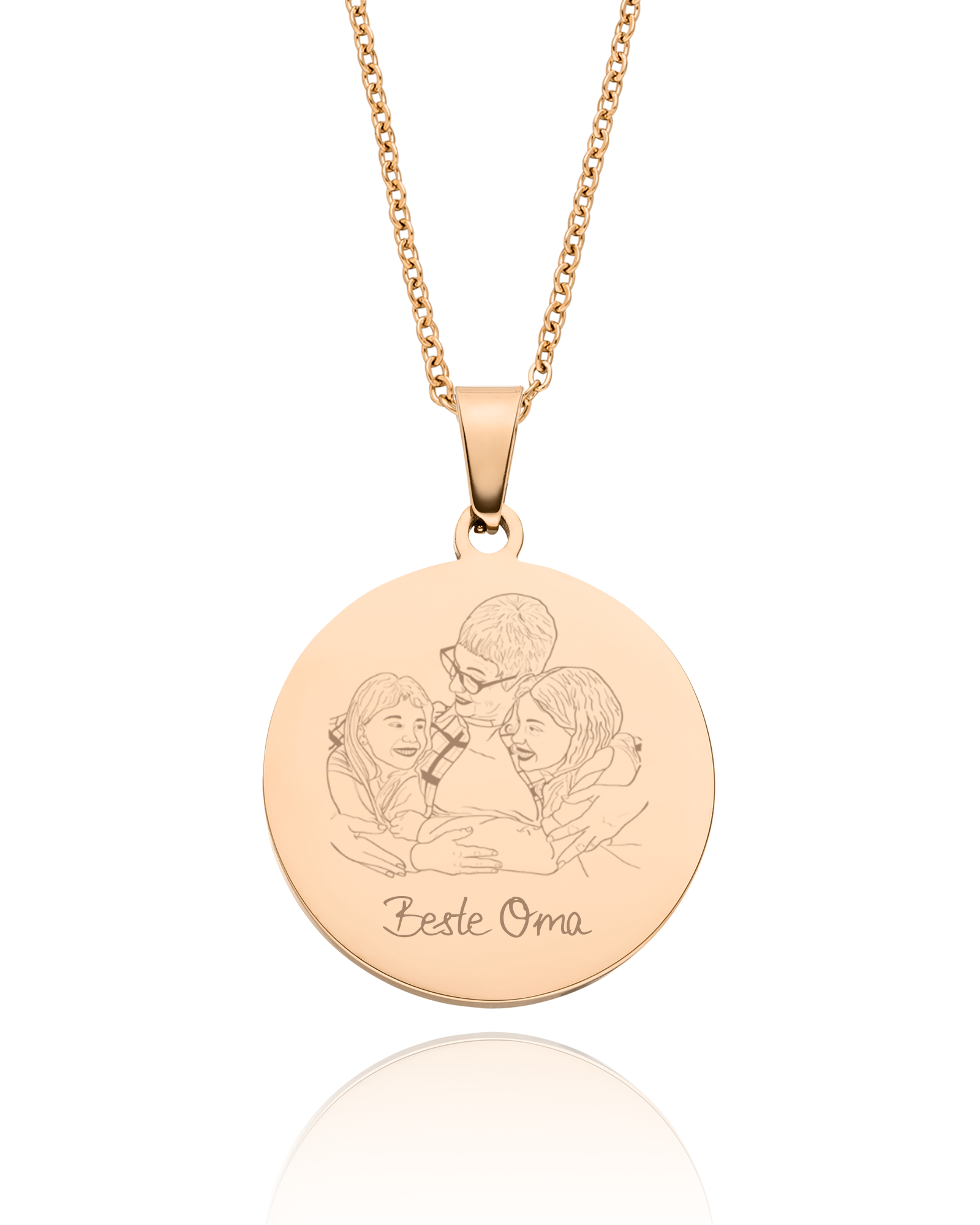 Halskette Familienportrait