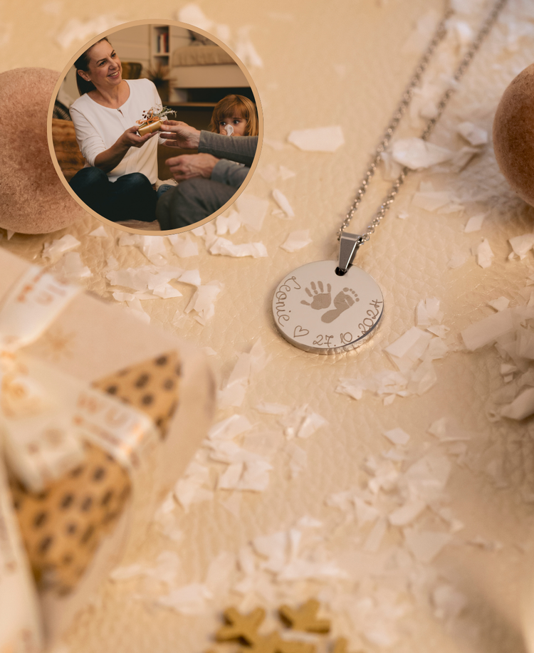 Handgravierter Schmuck für Mamas WUNDERklein