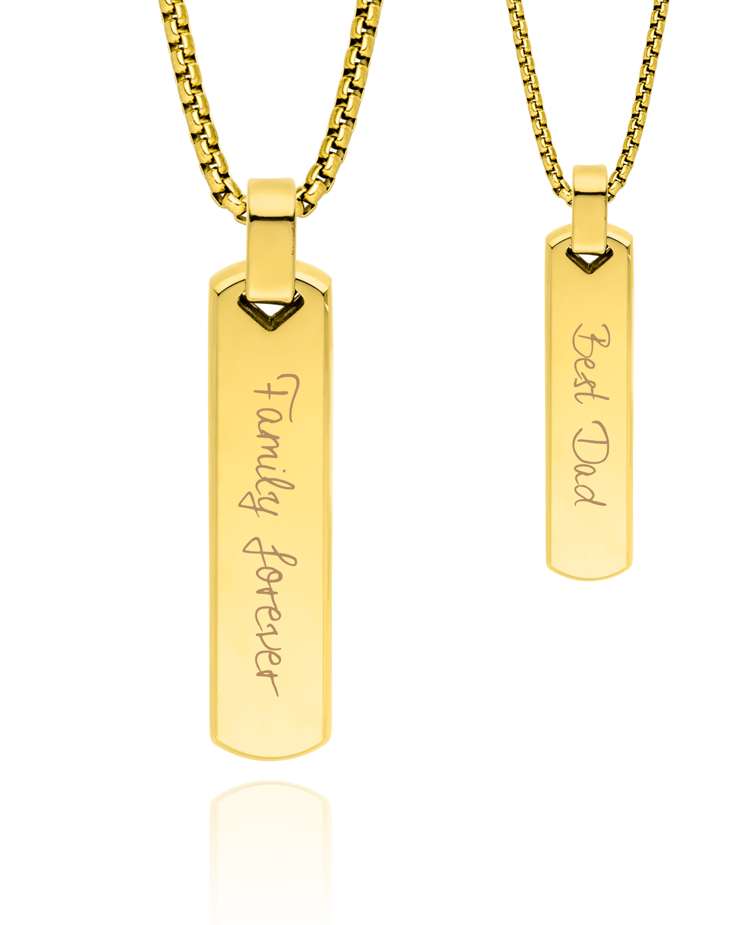 Herrenhalskette "Pure Edge"