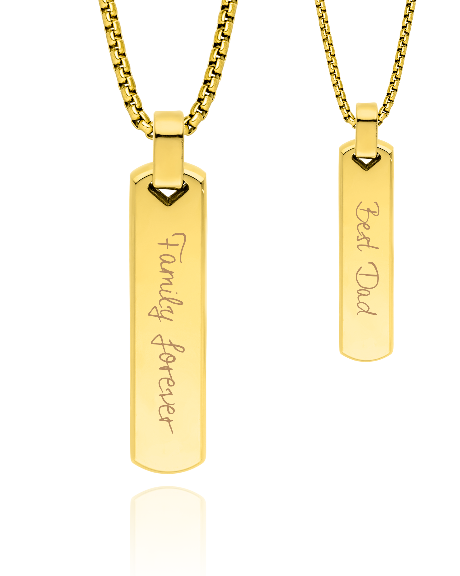 Herrenhalskette "Pure Edge"
