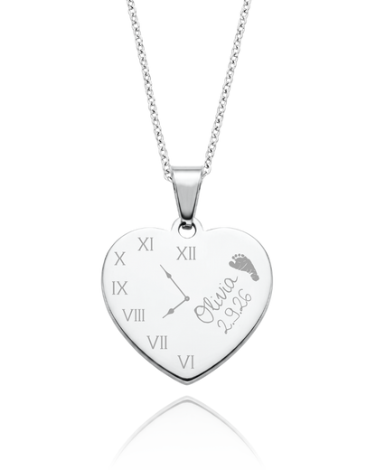Herzkette "Heart of Time"