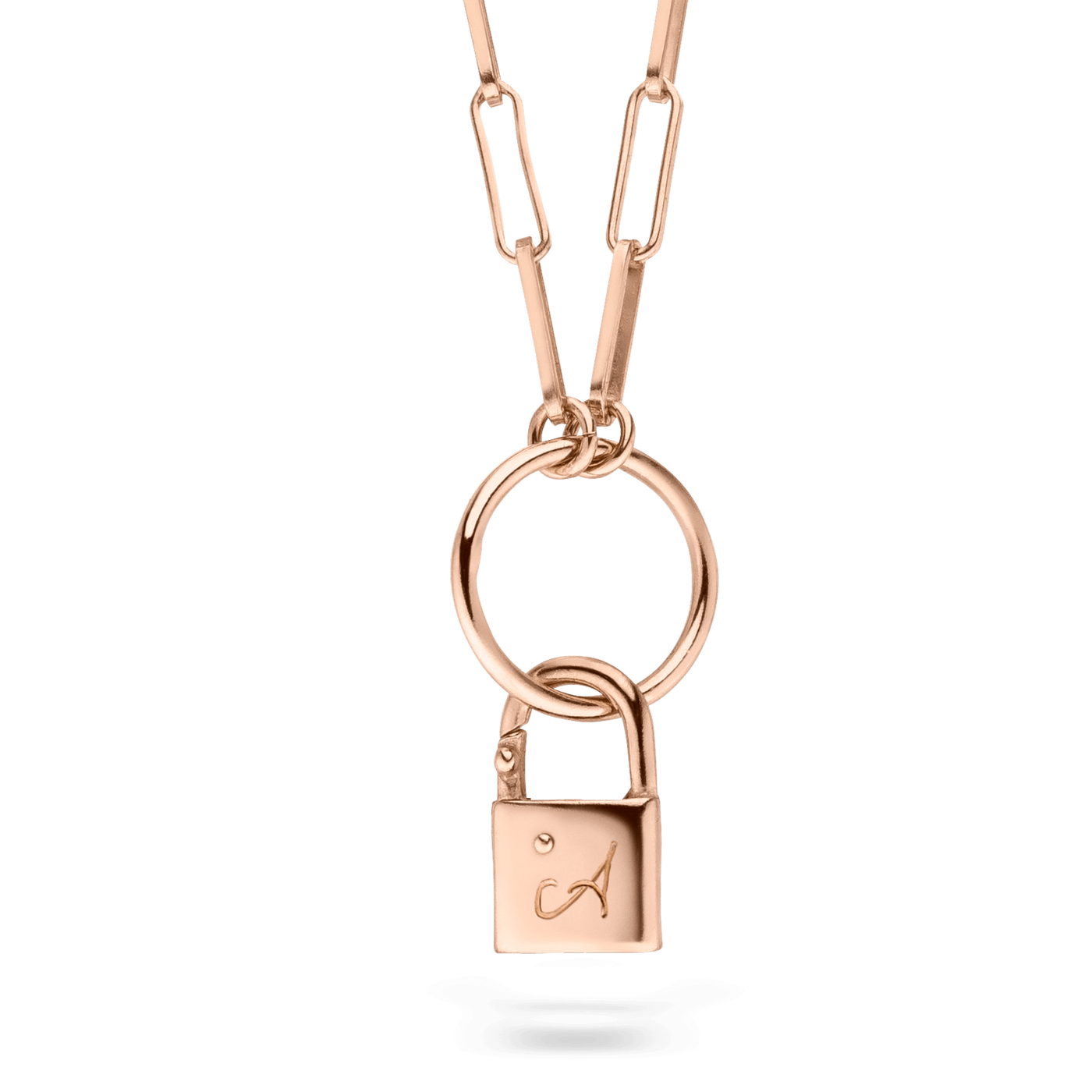 Halskette The Secret Collection "Big Lock"